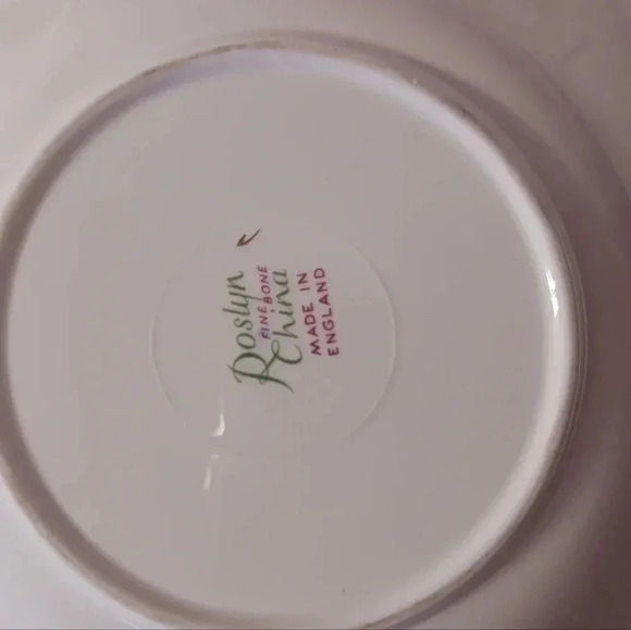 Roslyn fine bone china  cake plates set of 2 - Picture 5 of 5